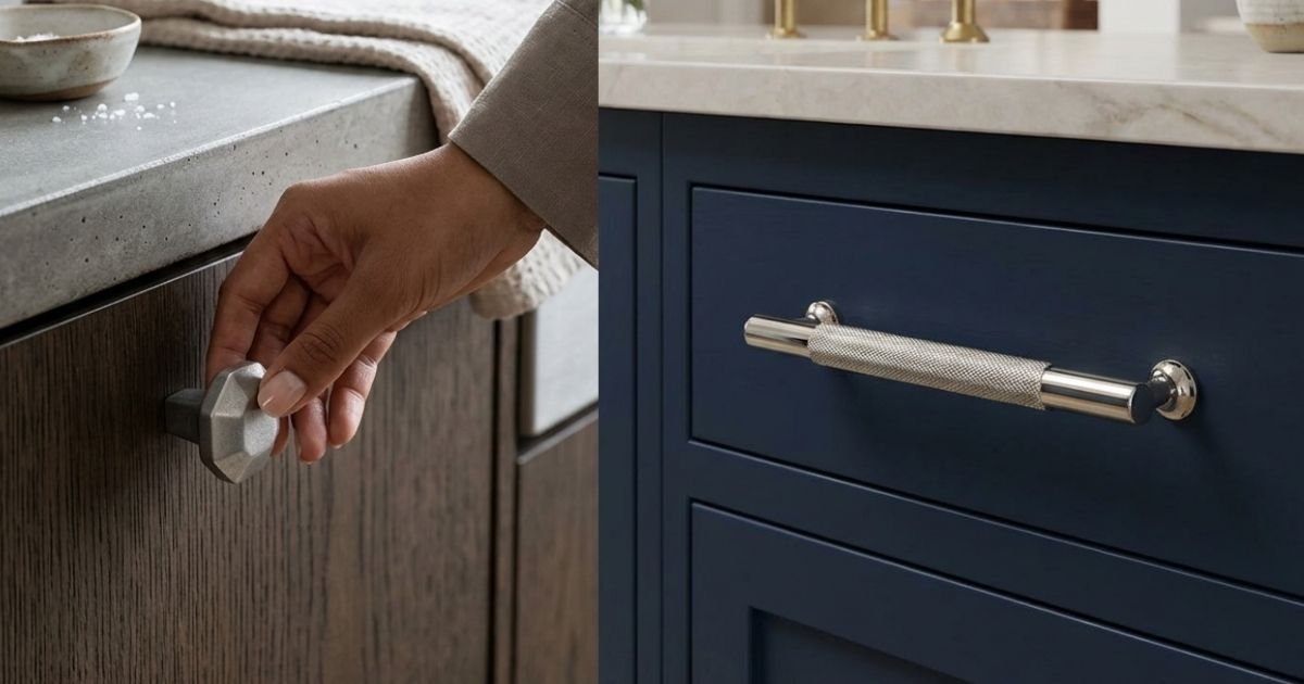 Dlux Dekor - What Is the Difference Between Cabinet Knobs and Pull Handles